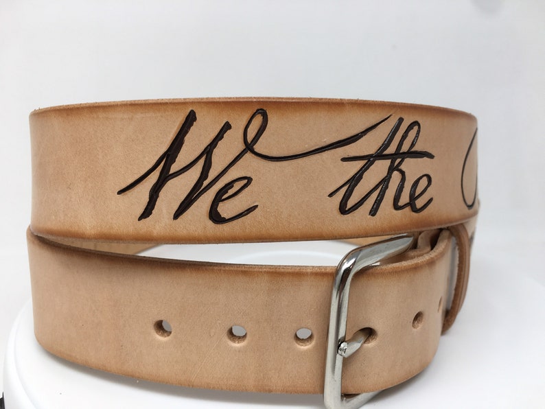 Belt We the people Custom Leather belt image 3