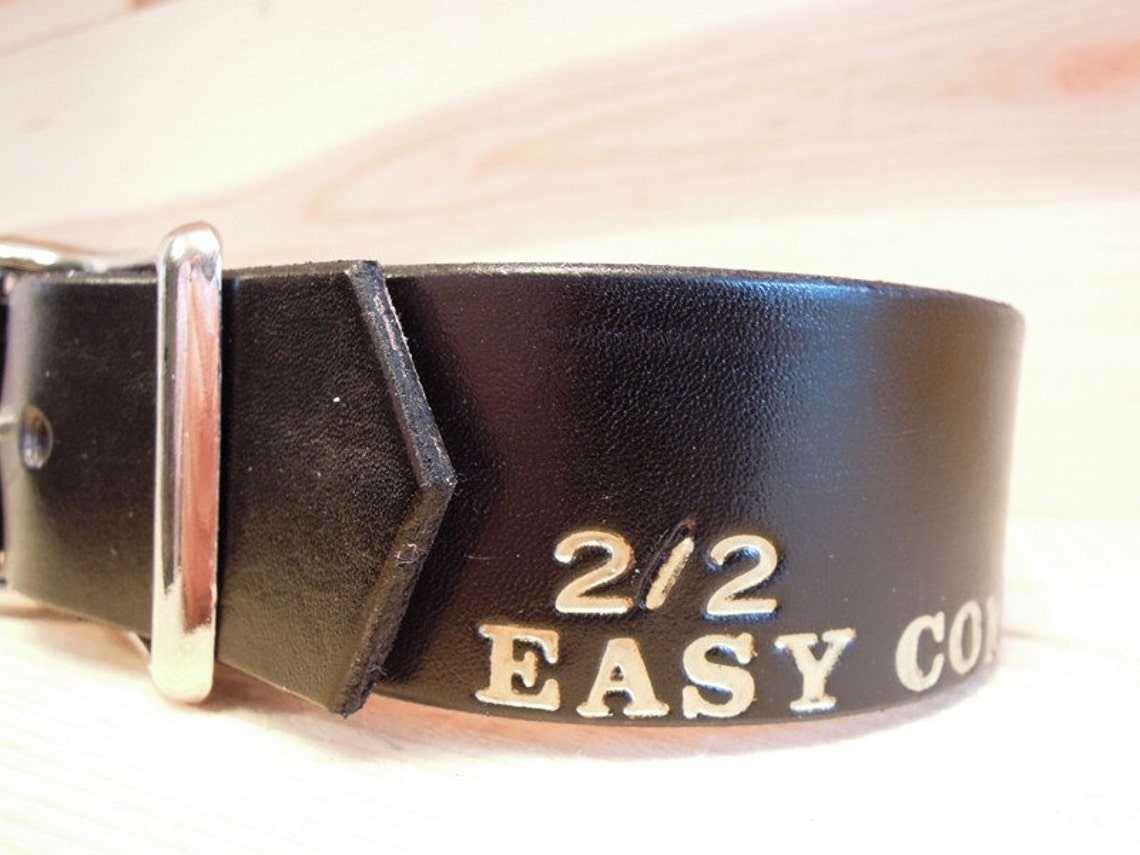 Marine Corps Dog Collar USMC Dog Collars Black Collar | Etsy