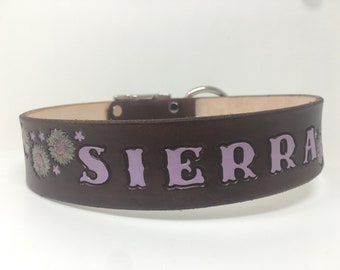 Sister Collars - Matching - Complementary - Personalized with Dogs Name