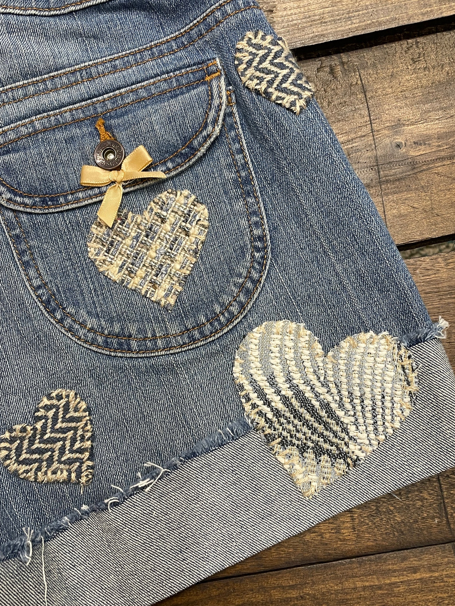 Boho - Embroidered Shorts