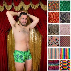 Print Fabric Men&#39;s trunks
