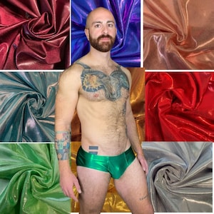 Mystique shimmer spandex Mens briefs