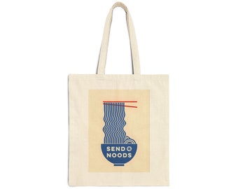 SEND NOODS Tote Bag - 100% COTTON