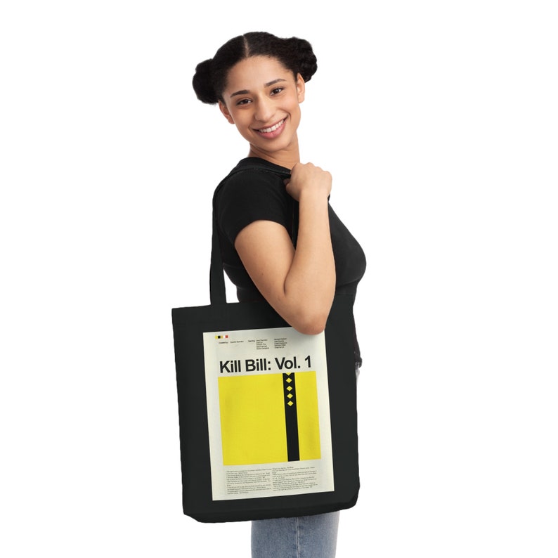 Borsa tote KILL BILL 100% RICICLATA immagine 9