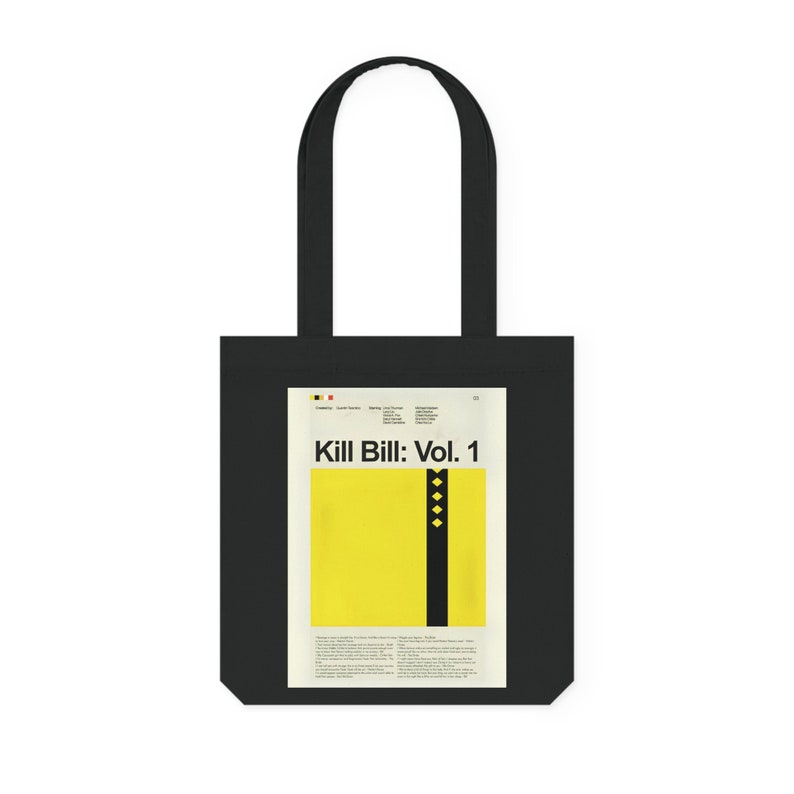 Sac fourre-tout KILL BILL 100 % RECYCLÉ image 2