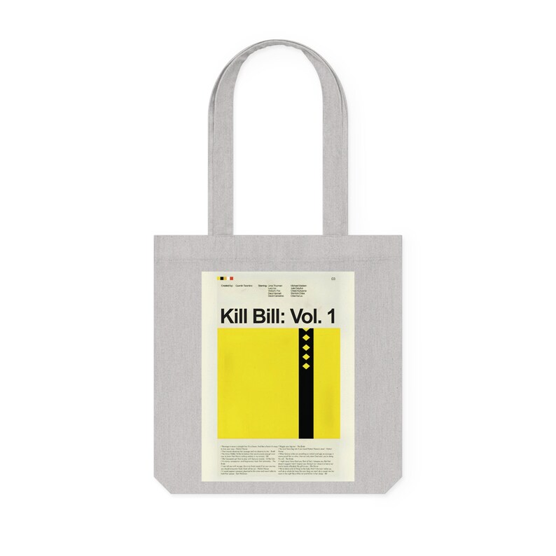 Sac fourre-tout KILL BILL 100 % RECYCLÉ image 3