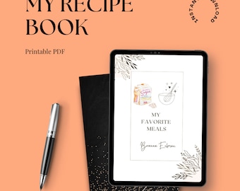 Digitales Rezeptbuch, Mahlzeitführer, Kochbuch