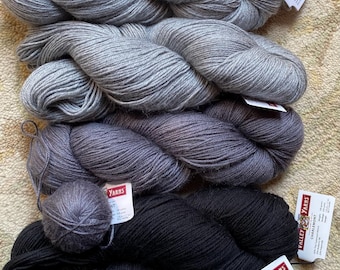 Valley Yarns Charlemont Yarn - 5 hanks plus 1 hank Leyden - Destash - Free Shipping!