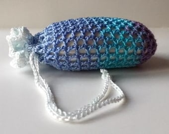Crochet PATTERN: Soap Sack  - First in the Frugal Pattern Series - Digital Download