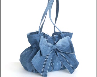blue jean handbags
