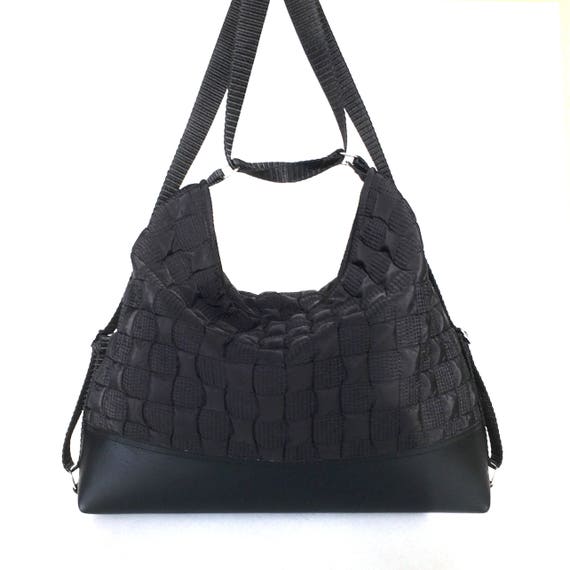 quilted backpack purse