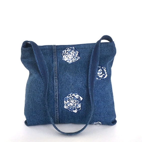 denim blue bag