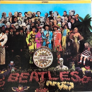 Original, Vintage, Authentic, Beatles, Sargent Peppers Lonely Hearts Club Band, Vinyl, Record, Album