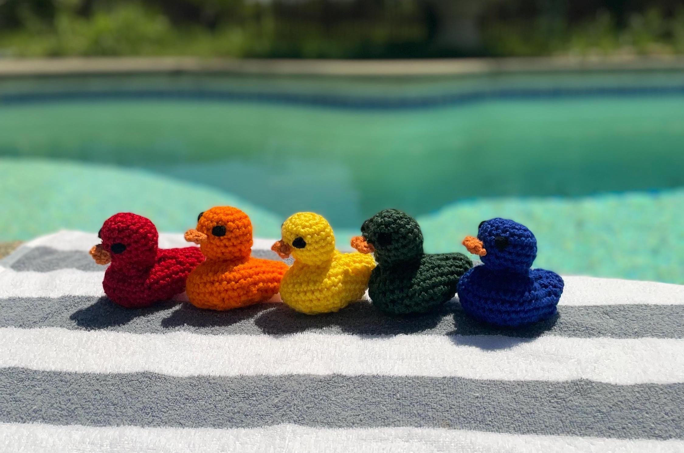 Duck, You’ve been ducked, Ducks for ducking, Crochet ducks, Rubber duck crochet