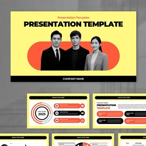 PowerPoint-Vorlage | Pitch Deck | Startup-Präsentation | Google Slides | Canva