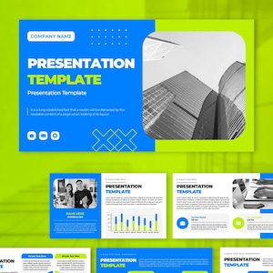 PowerPoint Template | Company Profile | Business Proposal | Google Slides | Canva