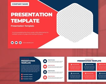 Moderne Marketing Präsentationsvorlage | Tech-Startup, Sas Business (Canva, PPT)