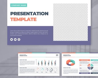 Moderne Marketing Präsentationsvorlage | Tech-Startup, Sas Business (Canva, PPT)