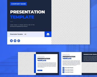 Moderne Marketing Präsentationsvorlage | Tech-Startup, Sas Business (Canva, PPT)
