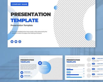 Moderne Marketing Präsentationsvorlage | Tech-Startup, Sas Business (Canva, PPT)