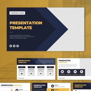 Modelo de PowerPoint | Apresentação de startup | Apresentação para startups | Apresentações Google | Canva