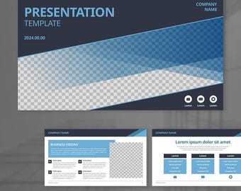 Moderne Marketing Präsentationsvorlage | Tech-Startup, Sas Business (Canva, PPT)