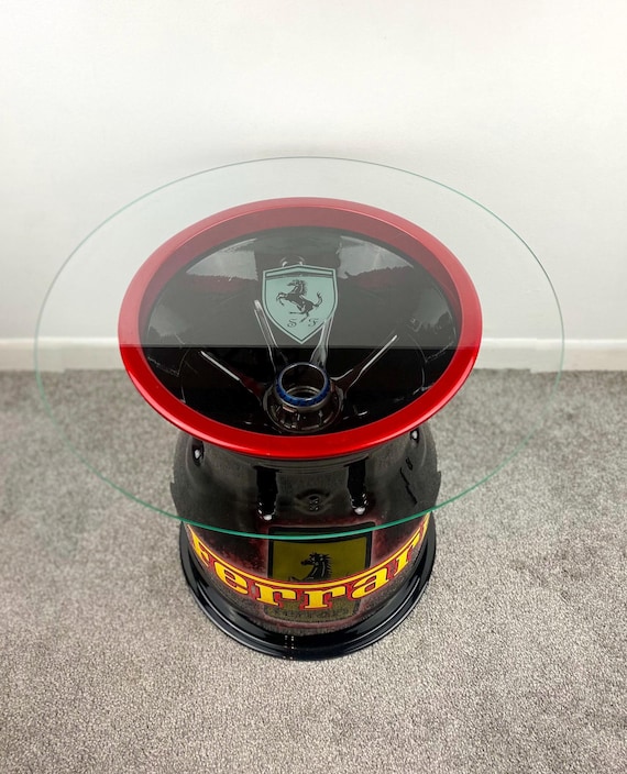 Ferrari F1 Custom Wheel Table