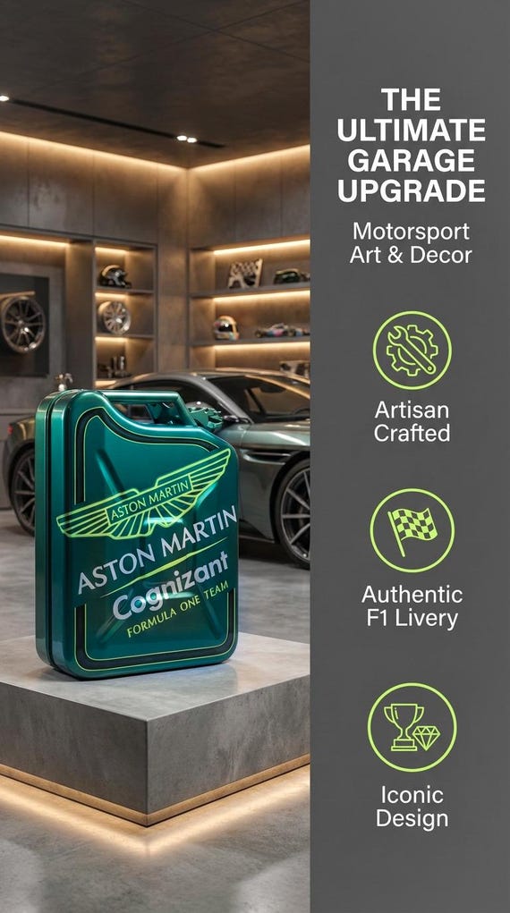 Aston Martin F1 Gas Can
