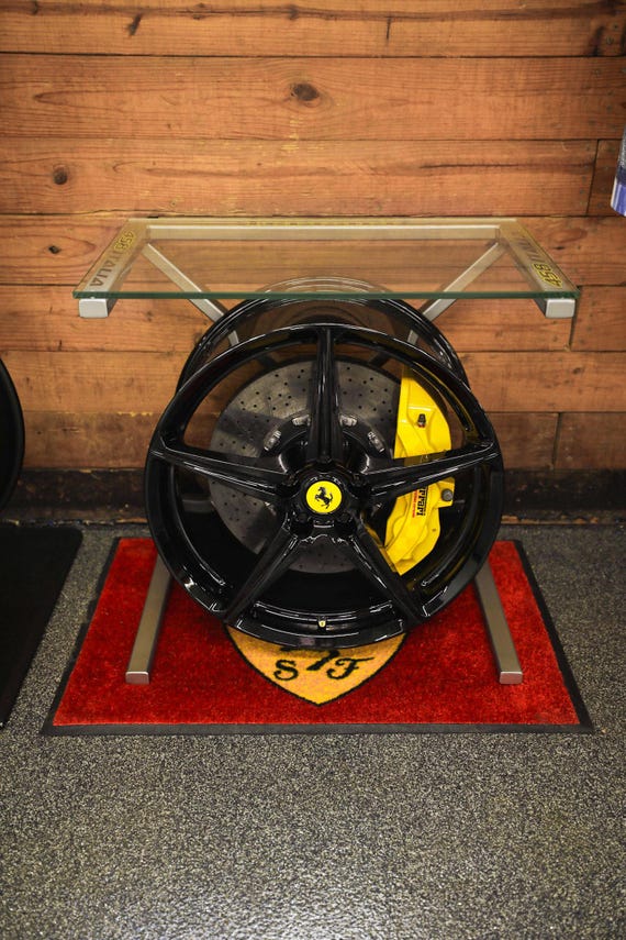 Ferrari 458 Wheel table