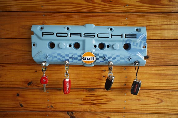 Porsche Gulf Key Holder