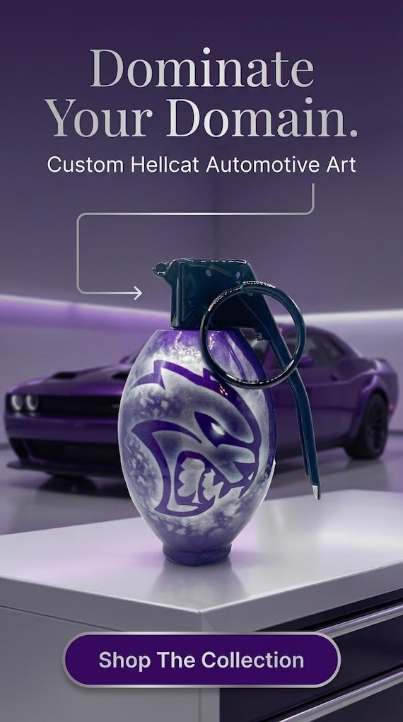 Dodge SRT Hellcat Hand Grenade