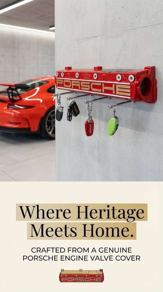Porsche Key Holder