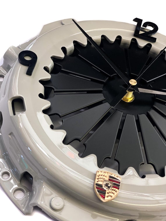 Porsche Chalk Grey Clock