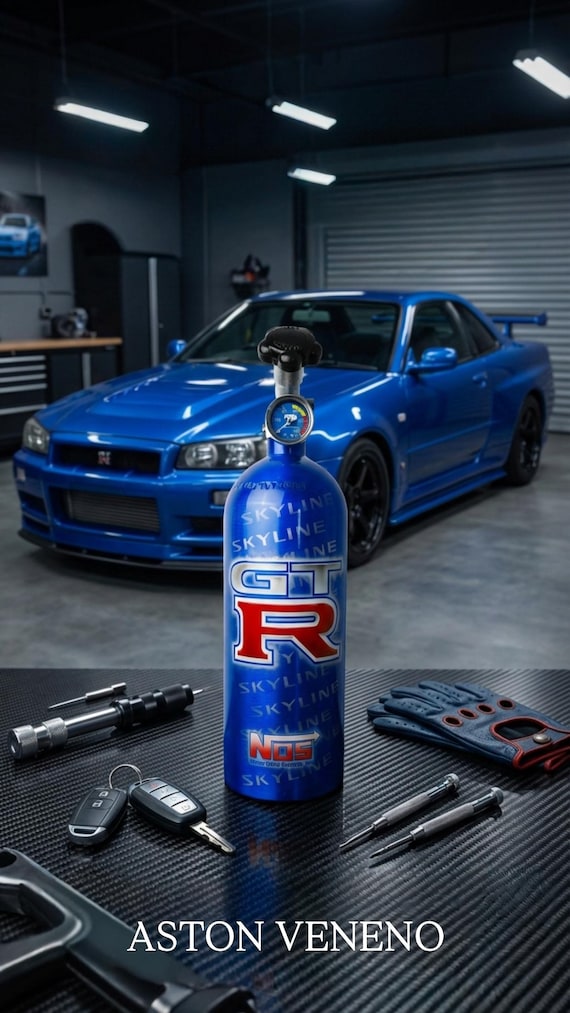 Skyline R34 GT-R NOS Bottle