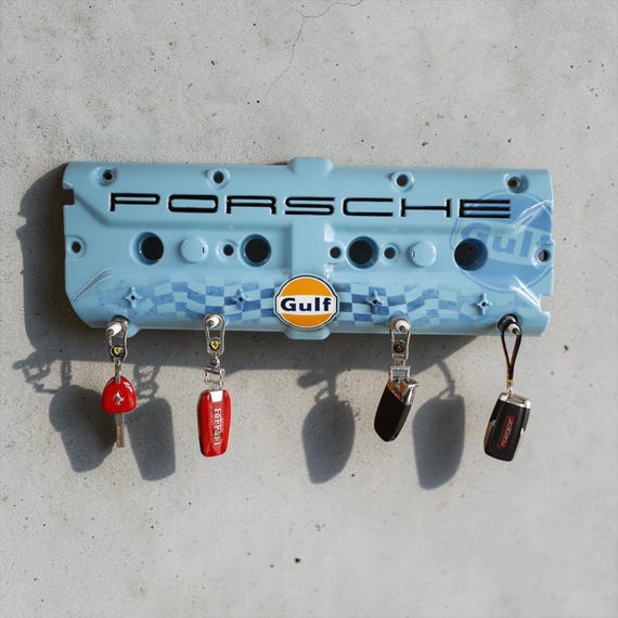 Porsche Gulf Key Holder