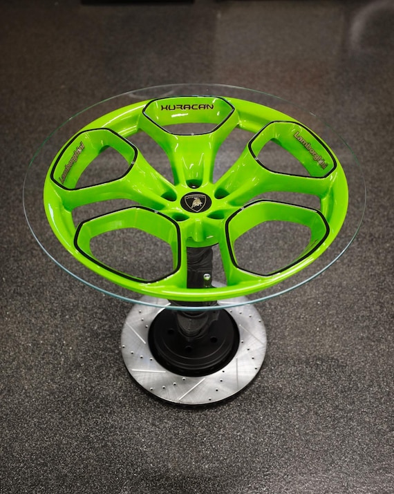 Lamborghini Huracan Wheel Table