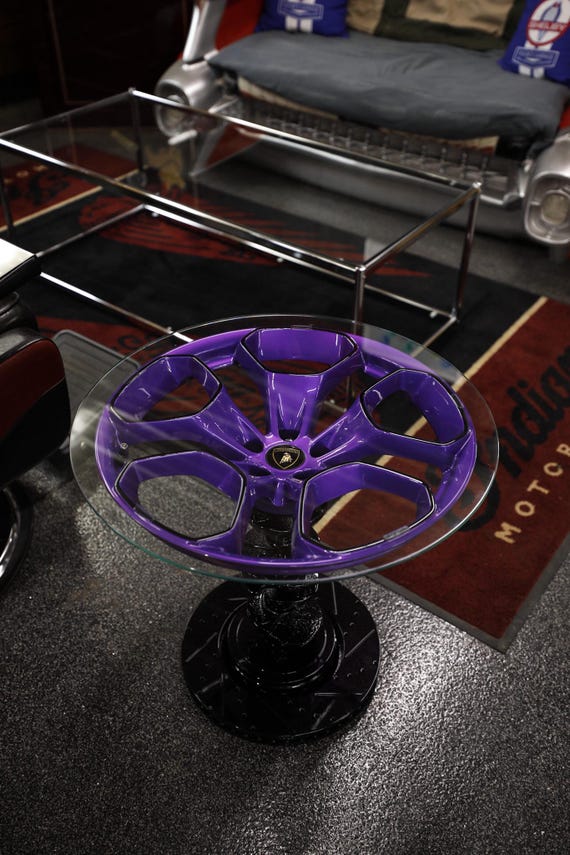 Lamborghini Huracan Wheel Table