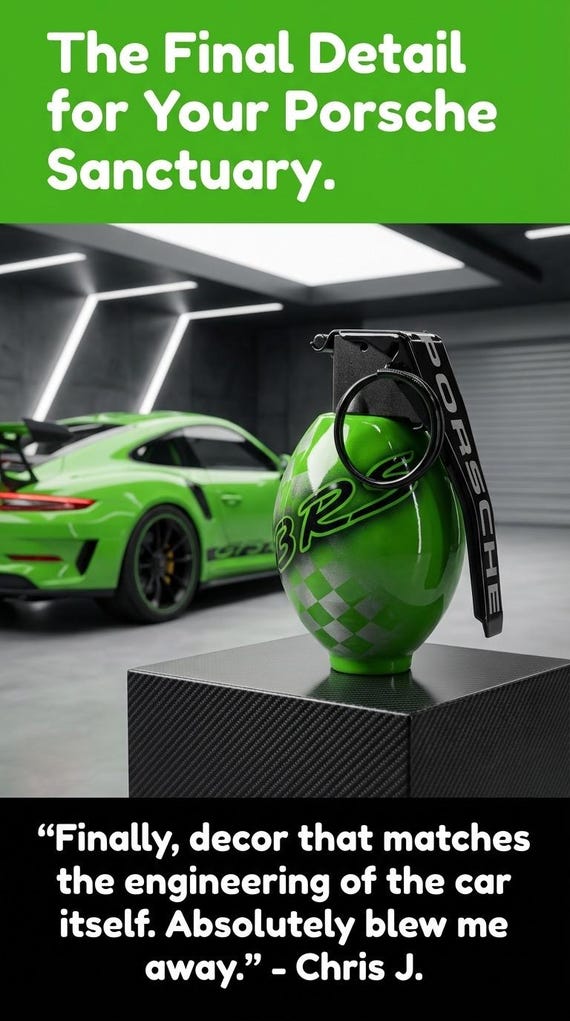 Porsche GT3 RS Hand Grenade