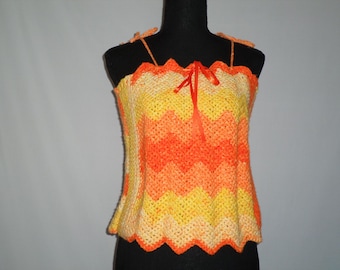 Adjustable Tie Strap Tank Top or Tube Top