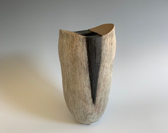 Stoneware Sculpture Vessel