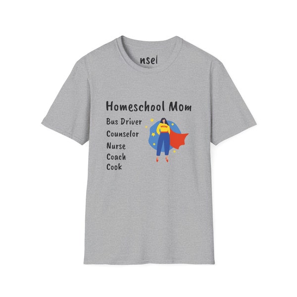 Super Homeschool Mom T-shirt