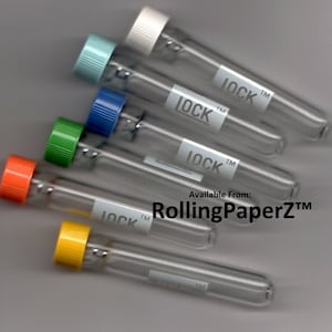 Lock n load glass chillum pipes color tops - all six colors