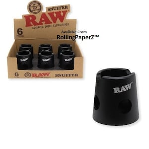 RAW Rolling Papers New Magnetic Cone SNUFFER Aluminum advanced smoke extinguisher