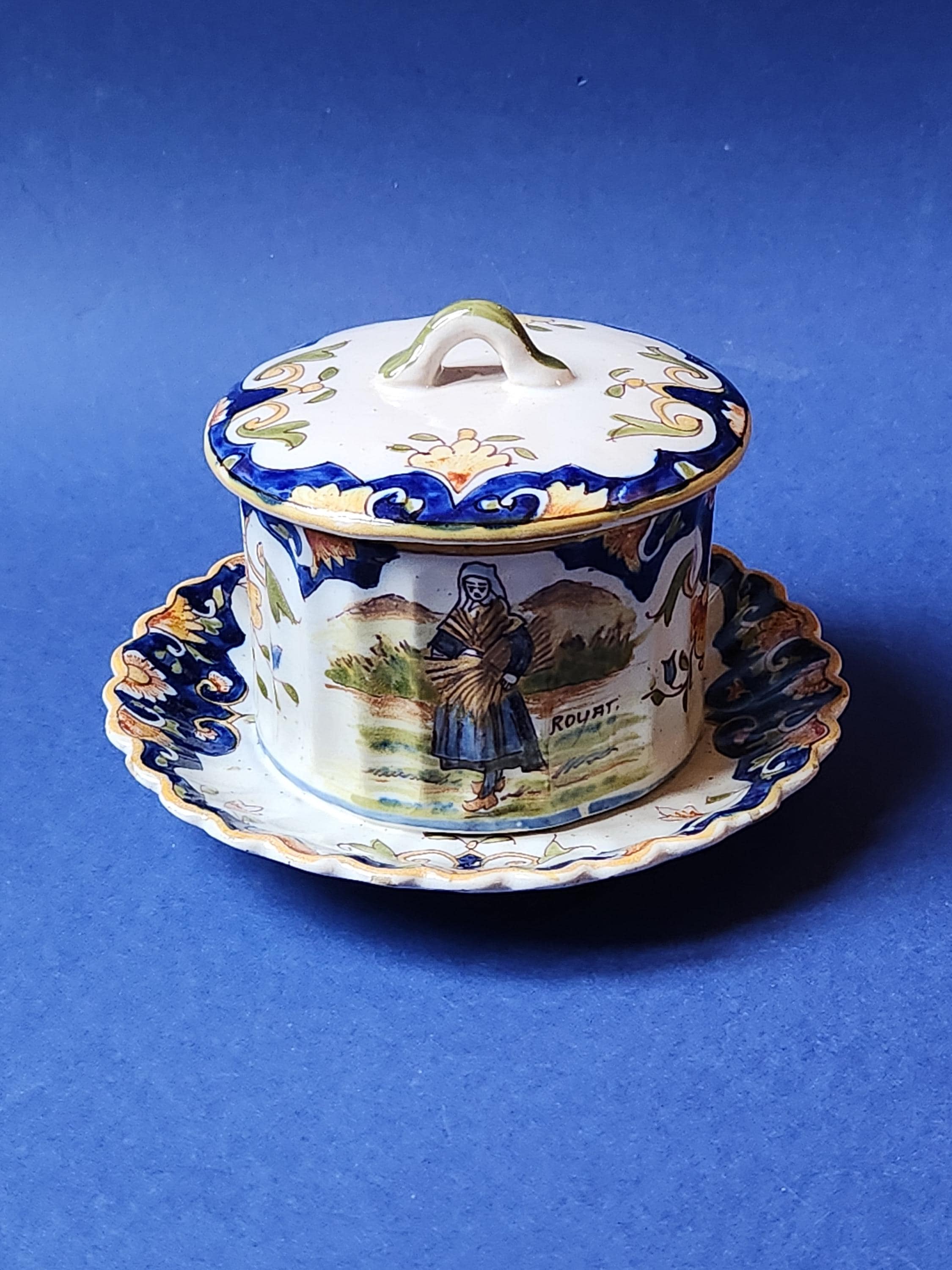 Antique Desvres - Etsy