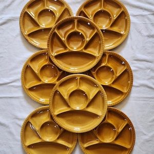 Set 8 assiettes à fondue - France