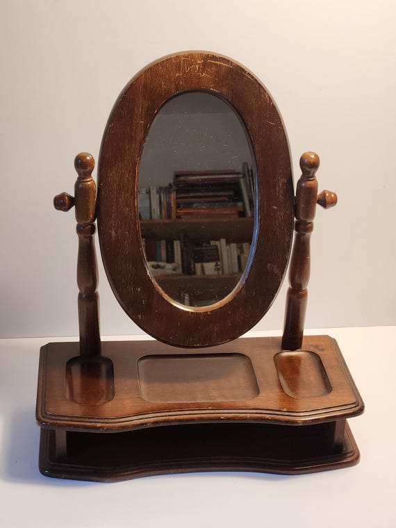 Vintage wooden dressing table