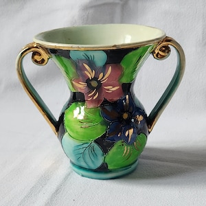 Petit Vase avec Décoration Pyjama par Roger Capron pour Vallauris, 1960s en vente sur