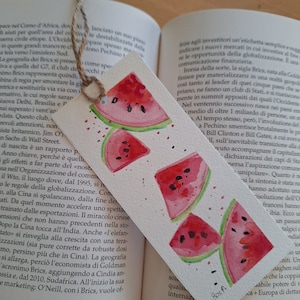 Segnalibro acquarello fruttato