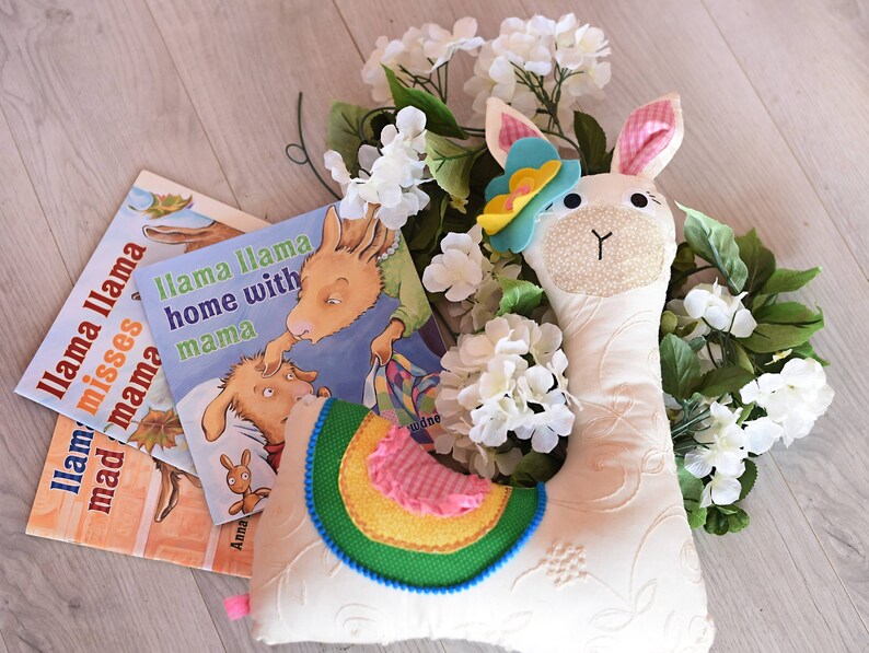 Llama Stuffed Animal  Stuffed Llama   Llama Gift  Stuffed image 3