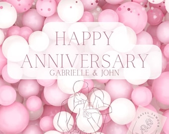 Happy Anniversary Banner